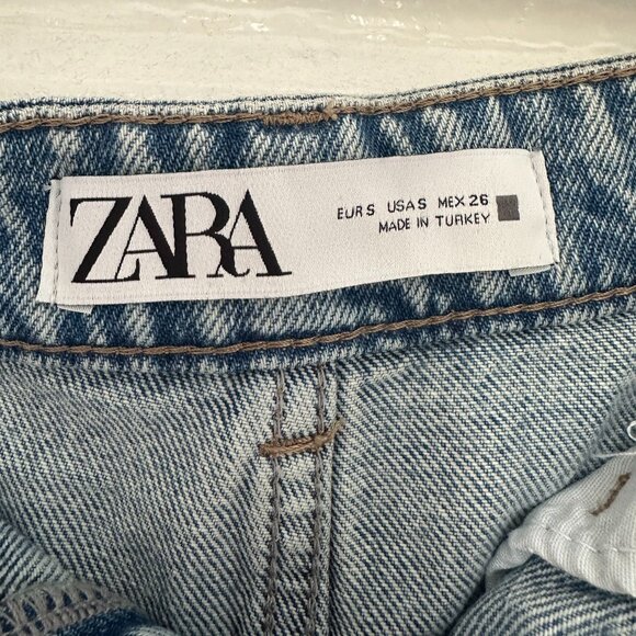 Zara Denim  Mini Jean Skirt - Picture 4 of 5